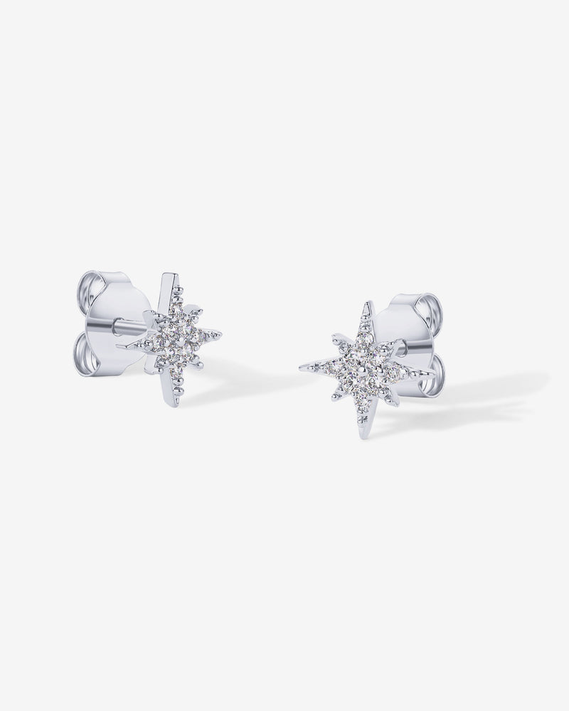 PAVOI - Cubic Zirconia Star Stud Earrings