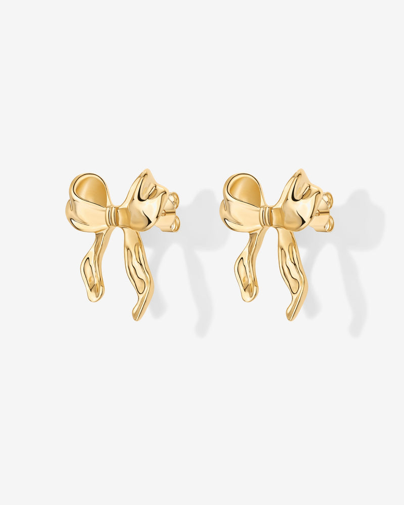 PAVOI - Coquette Bow Stud Earrings