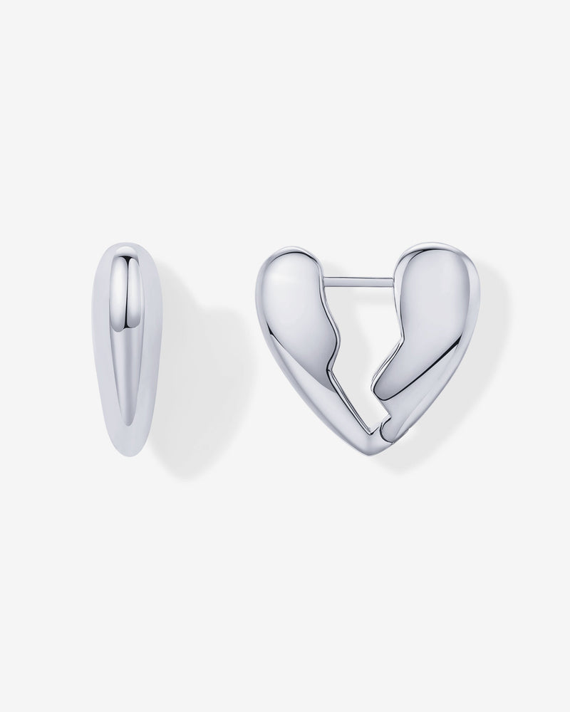 PAVOI - Brokenhearted Hoop Earrings