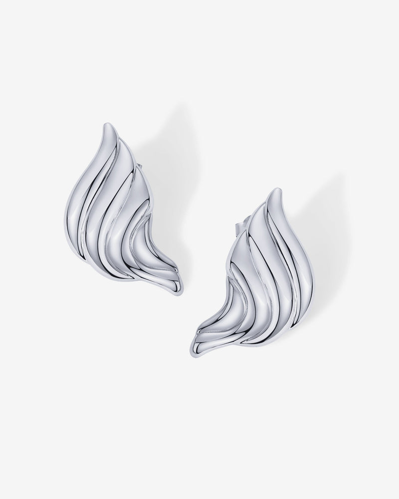 PAVOI - Croissant Stud Earrings