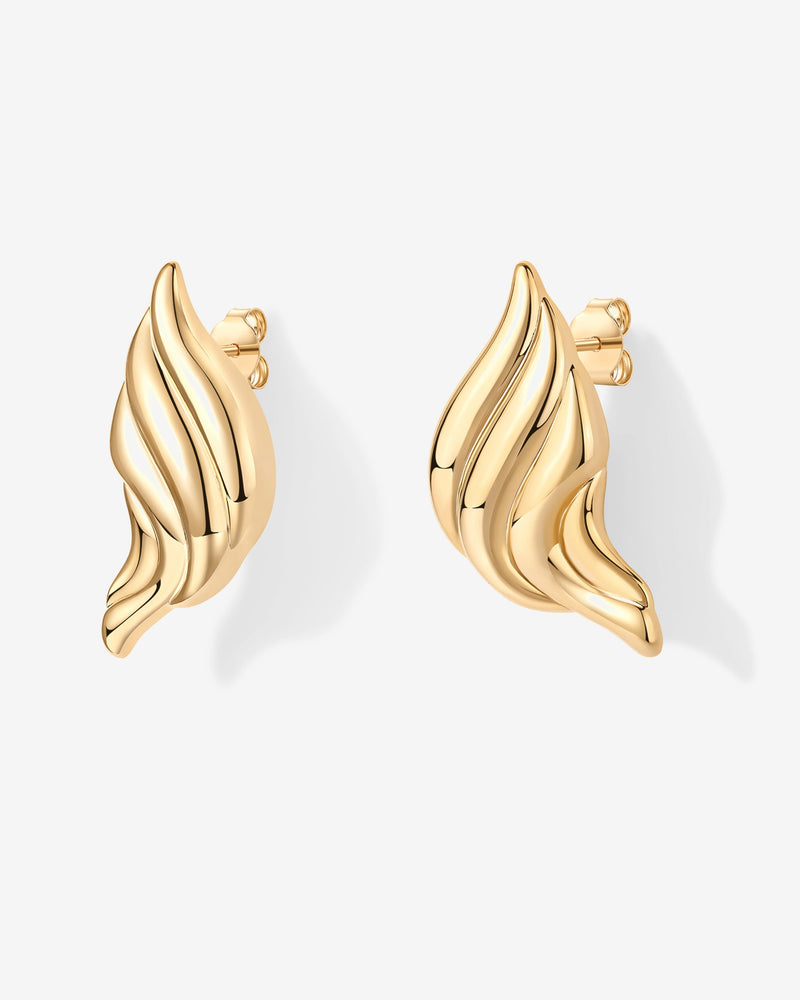 PAVOI - Croissant Stud Earrings