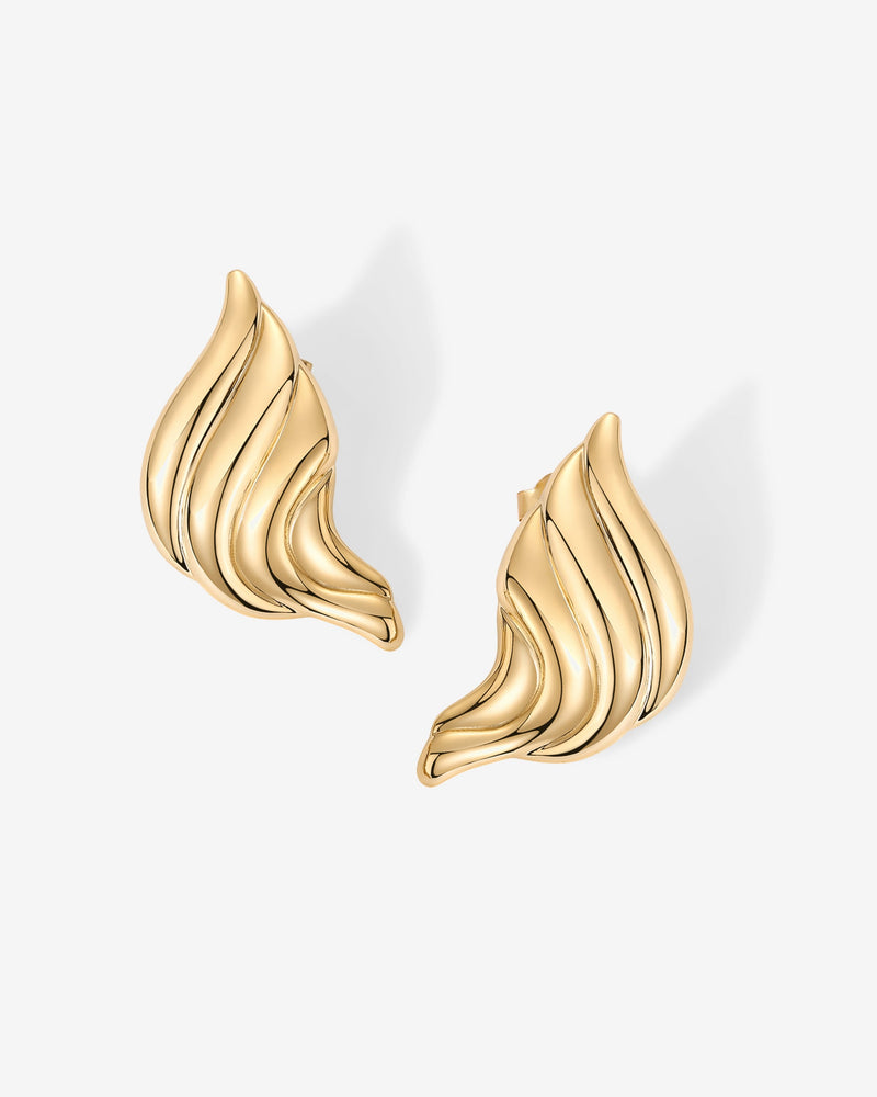 PAVOI - Croissant Stud Earrings