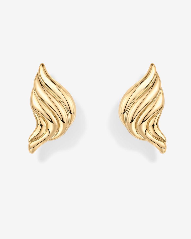 PAVOI - Croissant Stud Earrings