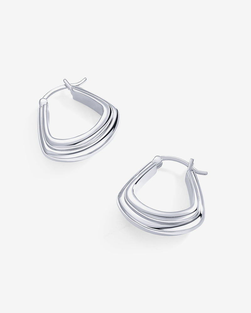 PAVOI - Chunky Triangle Hoops