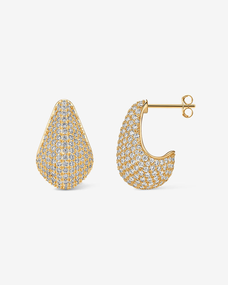 PAVOI - Pavé Drop Earrings