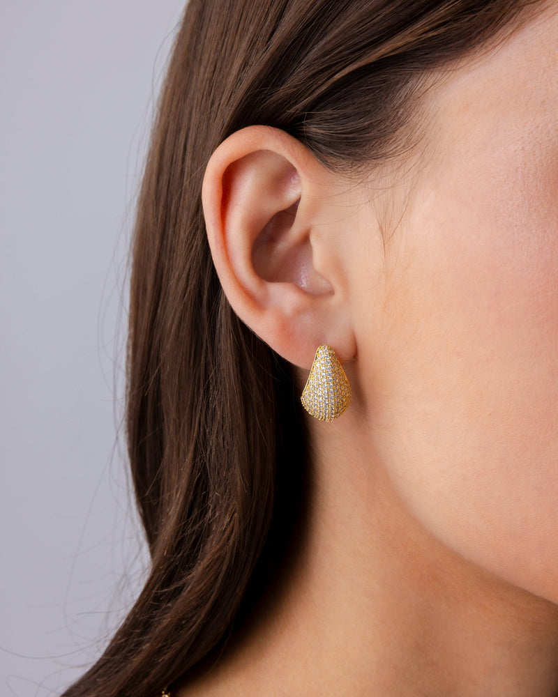 PAVOI - Pavé Drop Earrings