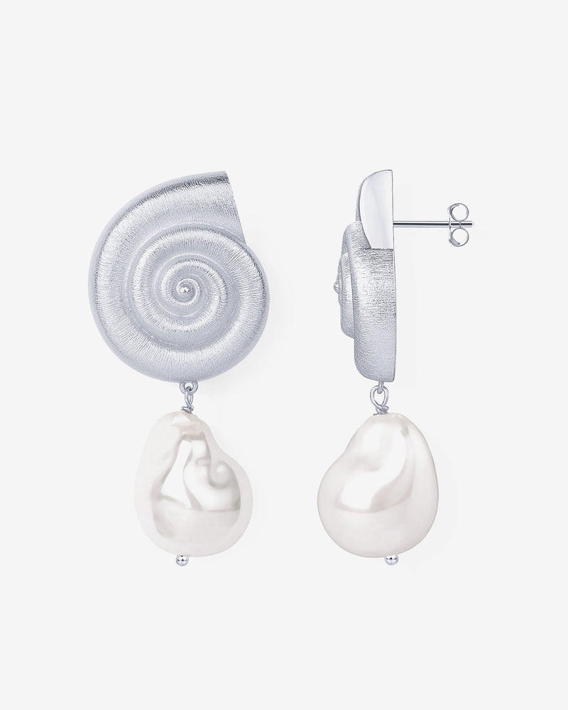 Seaside Pearl Dangle Earrings