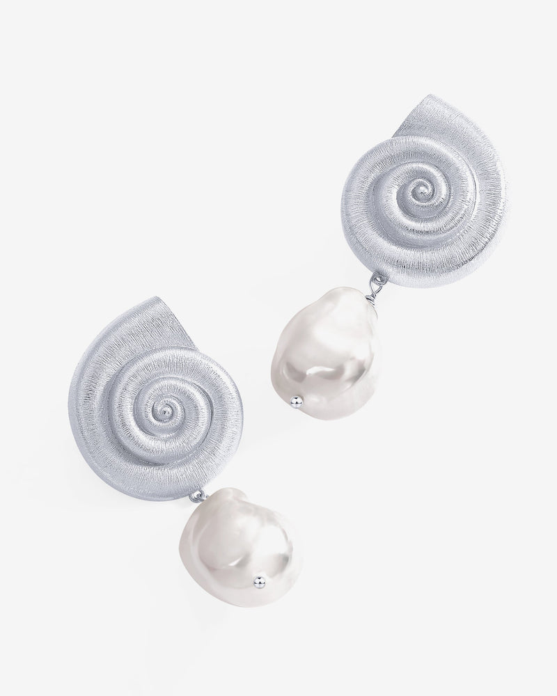 Seaside Pearl Dangle Earrings