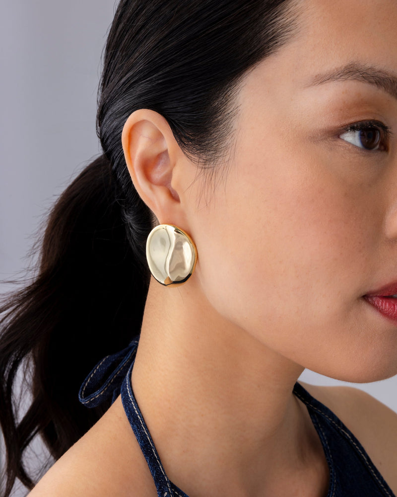 PAVOI - Hammered Teardrop Earrings