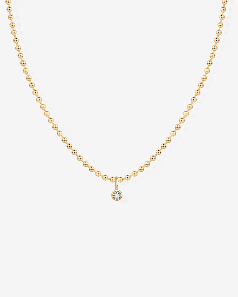 PAVOI - Beaded Chain Solitaire