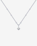 Statement Square Chain Princess Pendant