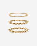 PAVOI - Gold Beaded Trio