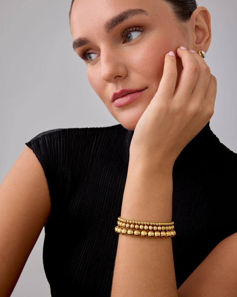 PAVOI - Gold Beaded Trio