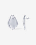 Textured Teardrop Studs