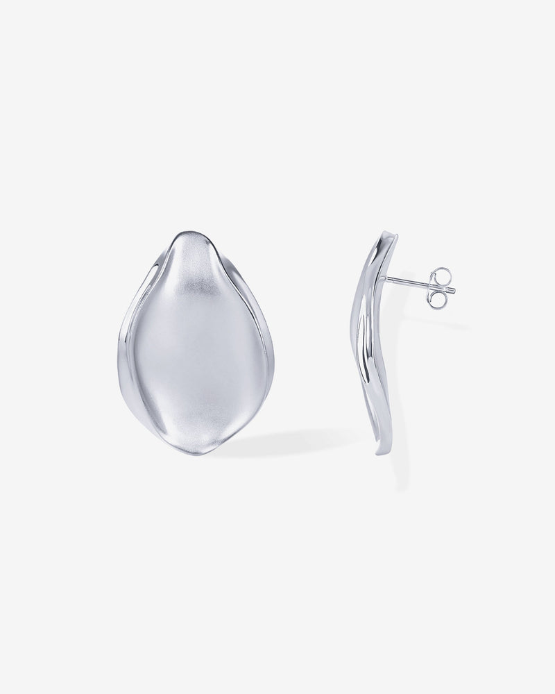 Textured Teardrop Studs