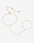 Stay Gold Beaded Hand Chain