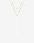 PAVOI - Beaded Tassel Lariat