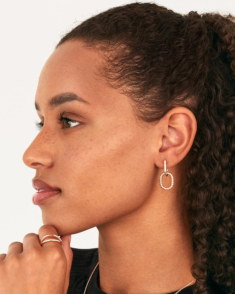 Rope Convertible Link Earrings