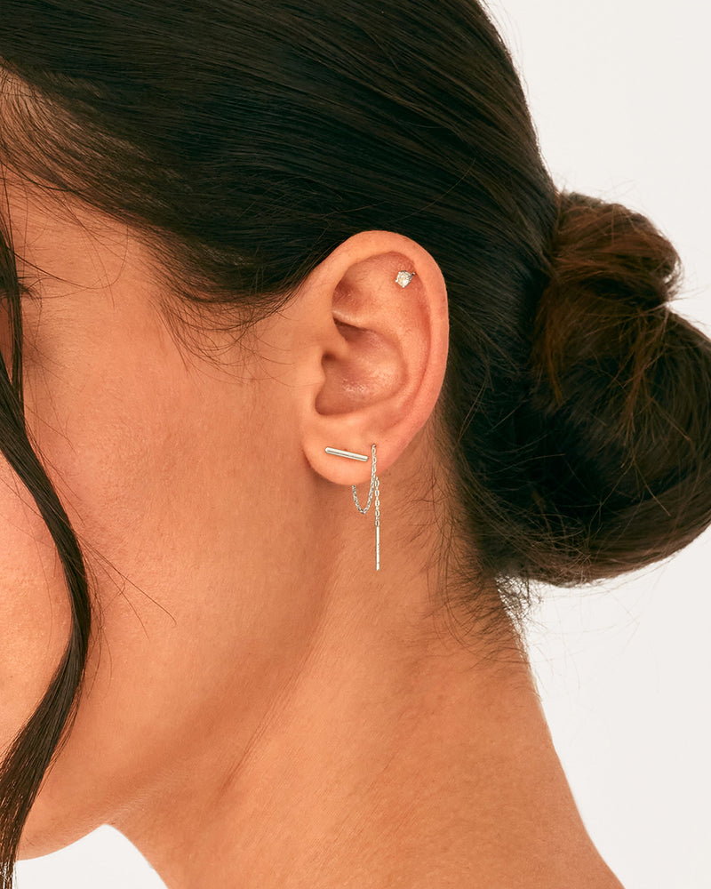 PAVOI - Ethereal Threader Earrings