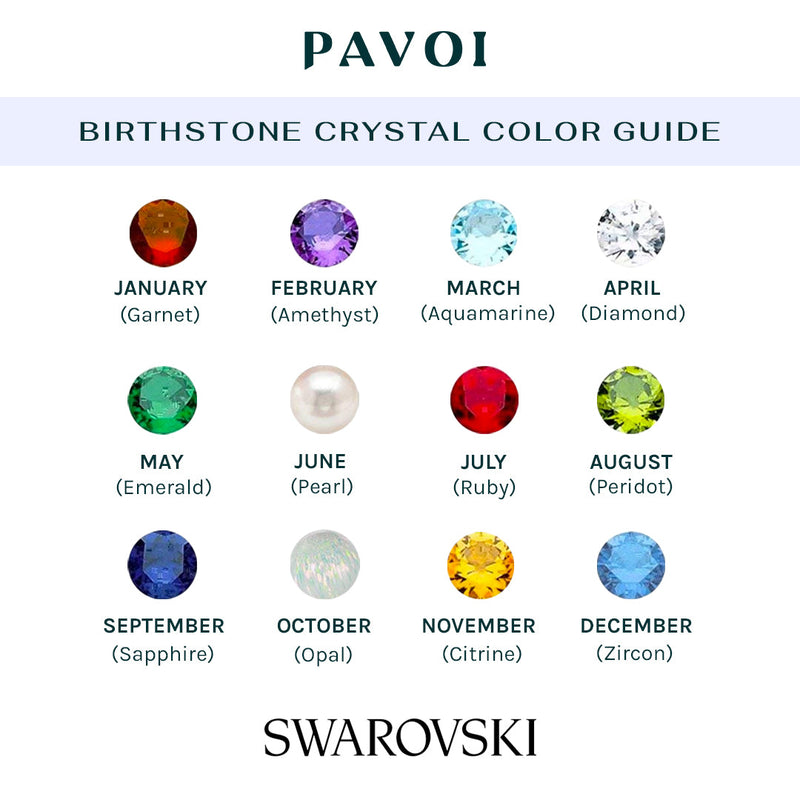 PAVOI - Horizontal Birthstone Bar