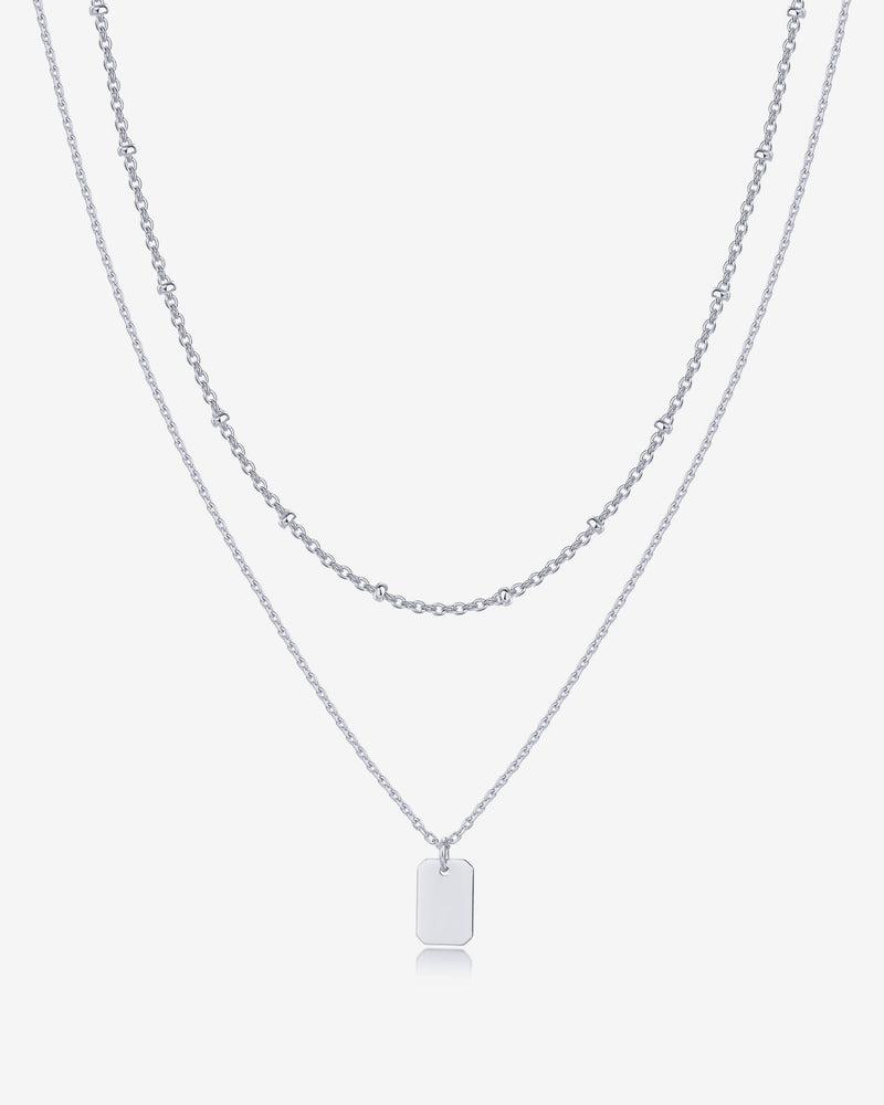 PAVOI - Dog Tag Necklace