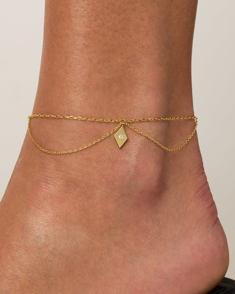 PAVOI - Corfu Boho Anklet