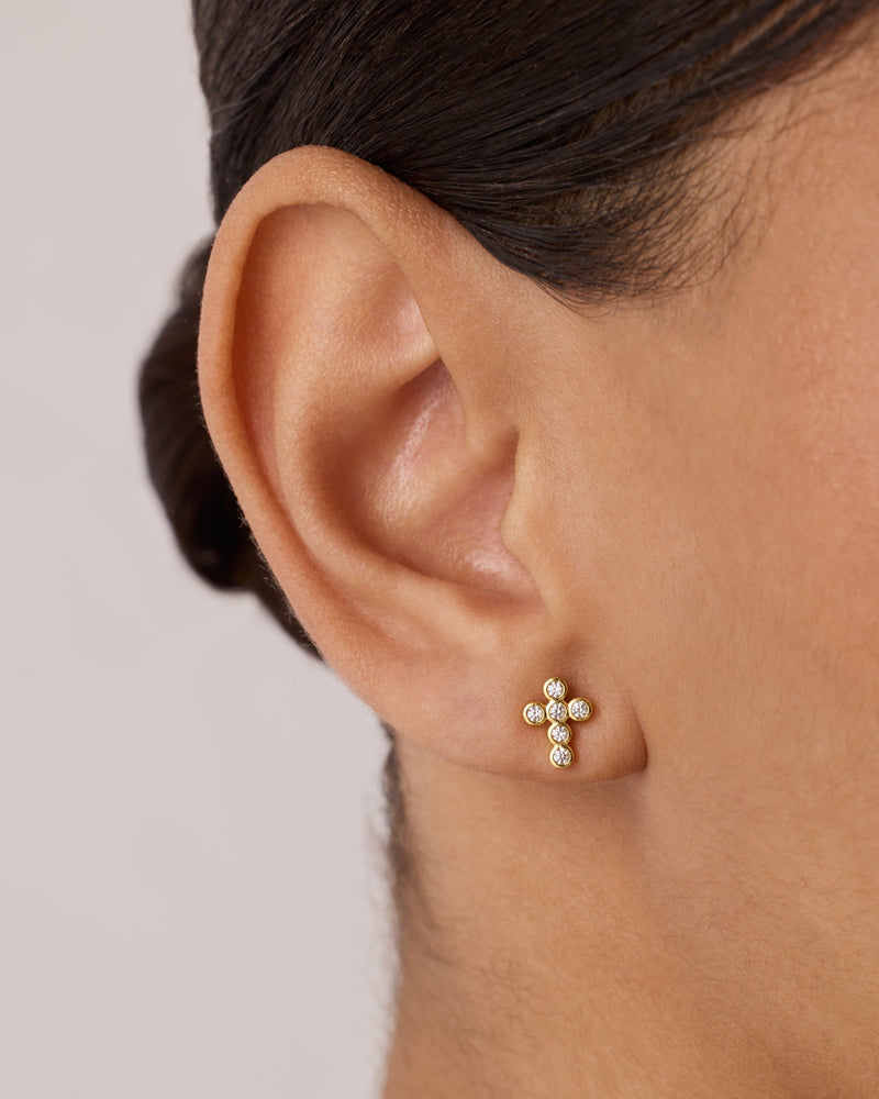 PAVOI - Cross and Earring Set