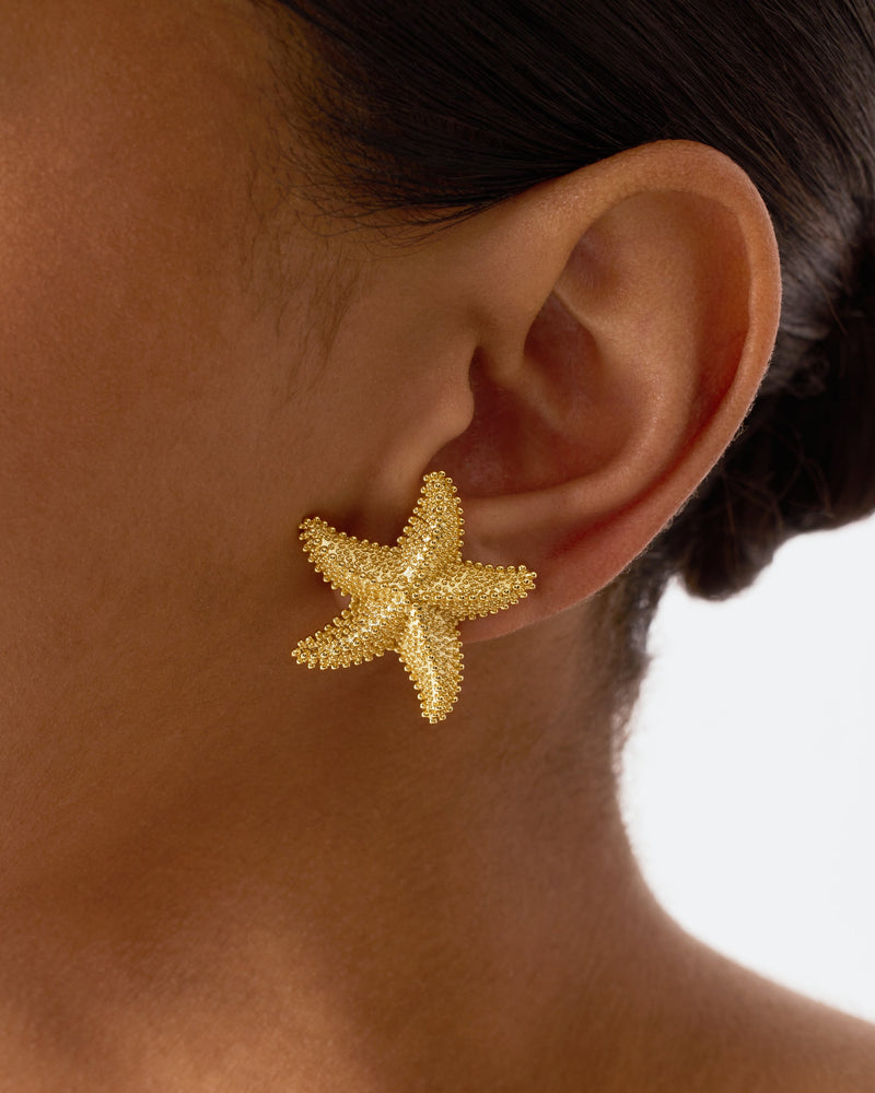 Starfish Statement Earrings