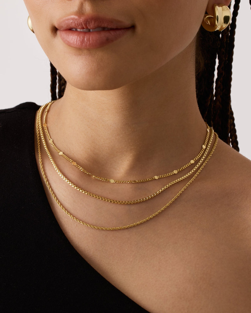 Satellite Layered Necklace