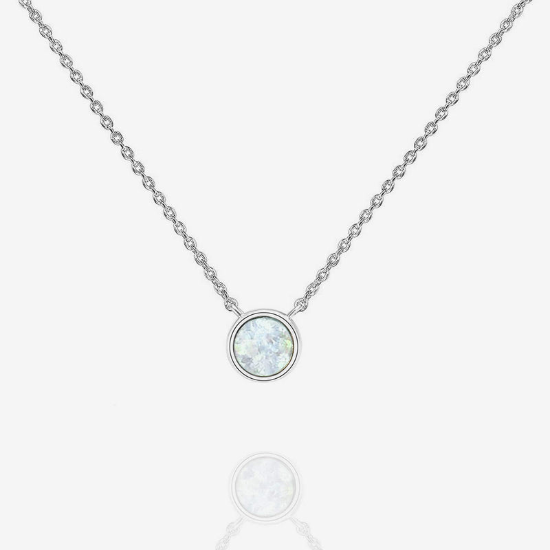 Vermeil Opal Necklace