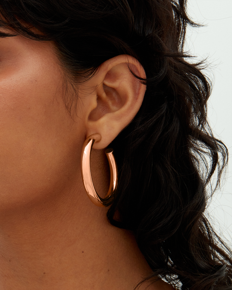 Round Chunky Hoops